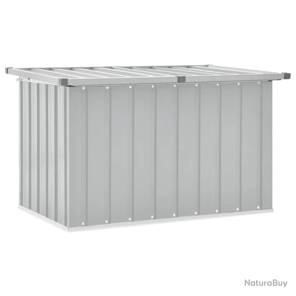 Bo�te de rangement de jardin Gris 109x67x65 cm