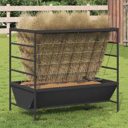 Nourrisseur pour Animaux Noir 100 x 60 x 90 cm
