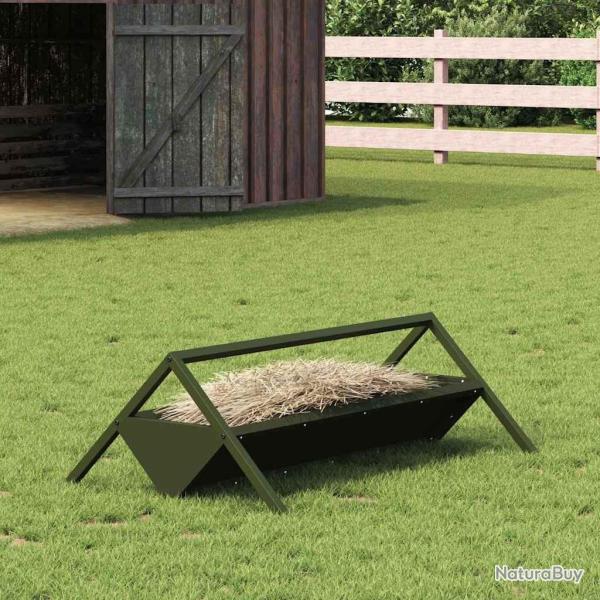 Trough d'alimentation pour le b�tail Vert olive