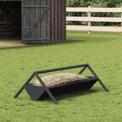 Trough d'alimentation pour le b&eacute;tail Noir 111 x 76 x 38 cm