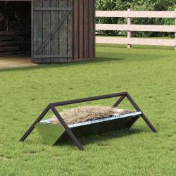 Trough d'alimentation pour le b&eacute;tail Argent 111 x 76 x 38 cm