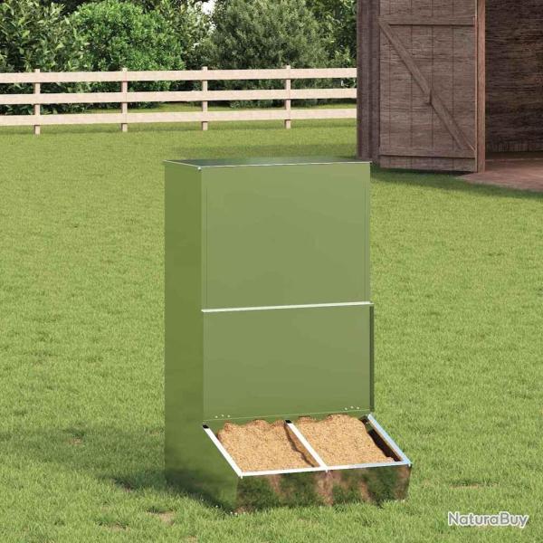 Distributeur de porcs Argent 55 x 51 x 91,5 cm Acier galvanis�