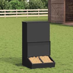 Distributeur de porcs Noir 55 x 51 x 91,5 cm