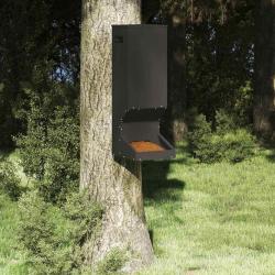 Nourrisseur pour cerfs Noir 28 x 30 x 80 cm