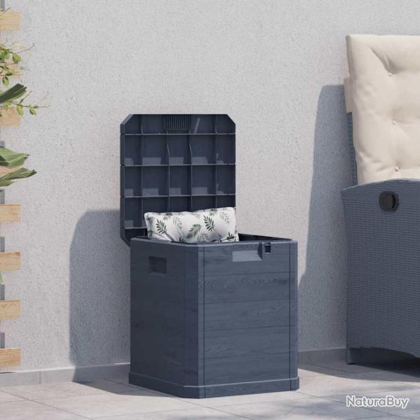 Bo�te de rangement de jardin 90 L Anthracite