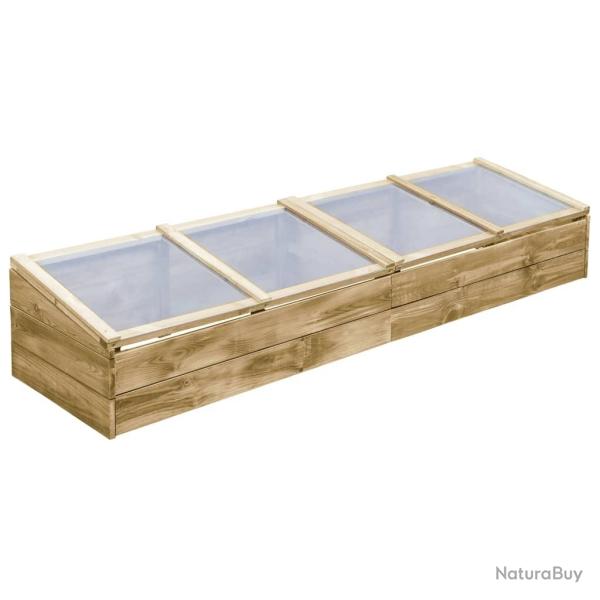 Serre Bois de pin impr�gn� 200x50x35 cm