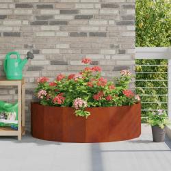 Jardini&egrave;re Rouill&eacute; 120 x 60 x 35 cm
