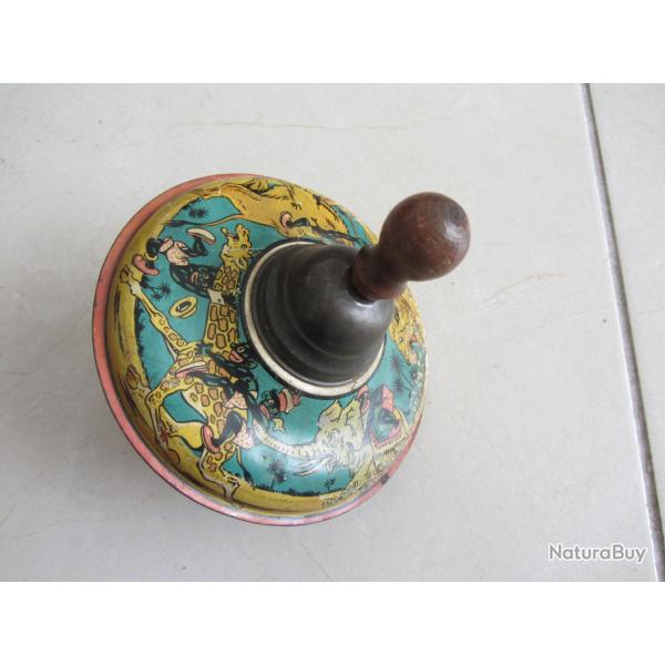 Toupie en t�le lithographi�e 1930