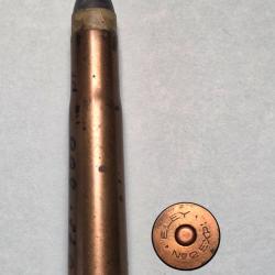 Une belle express Eley 577/500 No 2  WR 2,13/16 eme etuis de 72 mm Poudre noire
