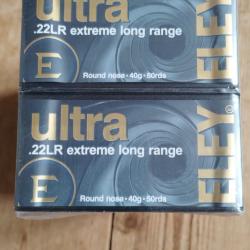 500 ELEY .22 LR ultra ELR cartouches