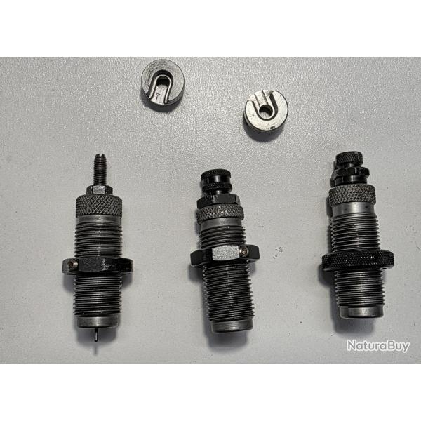 Jeu d'outils RCBS pour 32ACP - Carbure - 2 shell holders