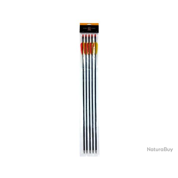 5 Fl�ches Fibre  EK Archery 26"