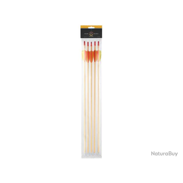 5 Fl�ches EK Archery Bois 29"