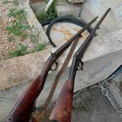 Lot fusils de chasse anciens