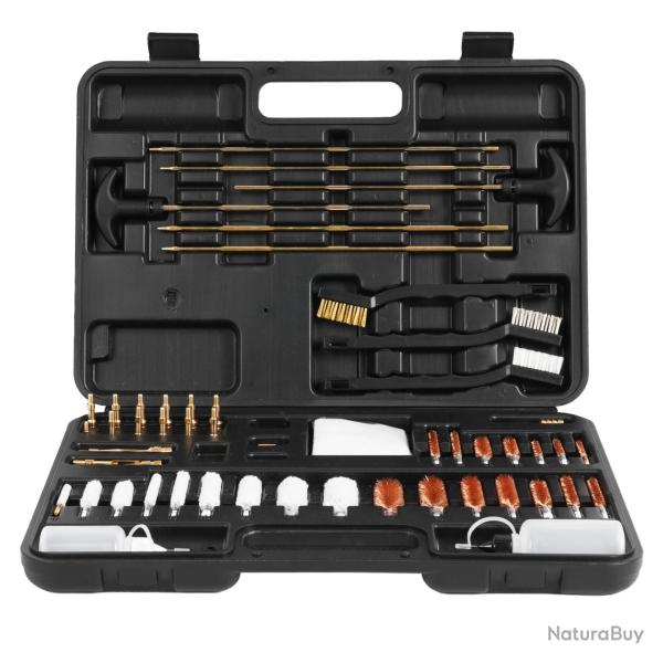 Kit Nettoyage Armes Universel Laiton Cal  � Fusil Chasse Pistolet Carabine Mallette Compl�te Pro