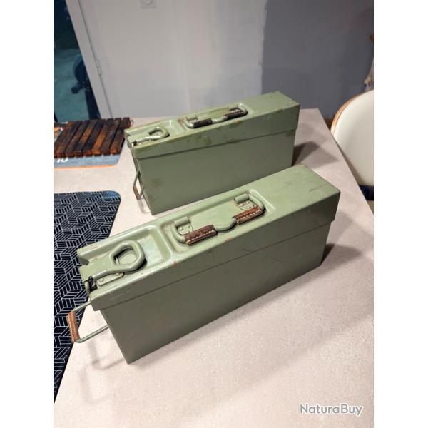 Caisse de munitions, vide destin�e � la MG 34 ou 42 2ww