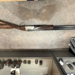 Fusil superpos&eacute; artisanal Paul Demas - Mod&egrave;le 1040 - Cal 12/70 - Canon 71 - &Eacute;tat m&eacute;canique excellent