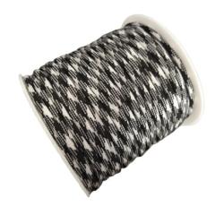 Paracorde - Noir/Blanc - 50m