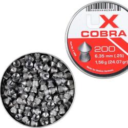 Boite de 200 plombs Cobra Umarex cal. 6.35mm