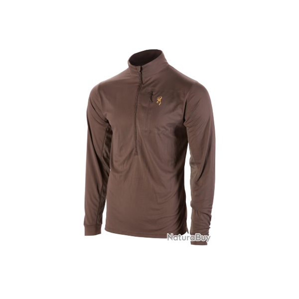 Tee shirt l�ger d�but de saison marron BROWNING