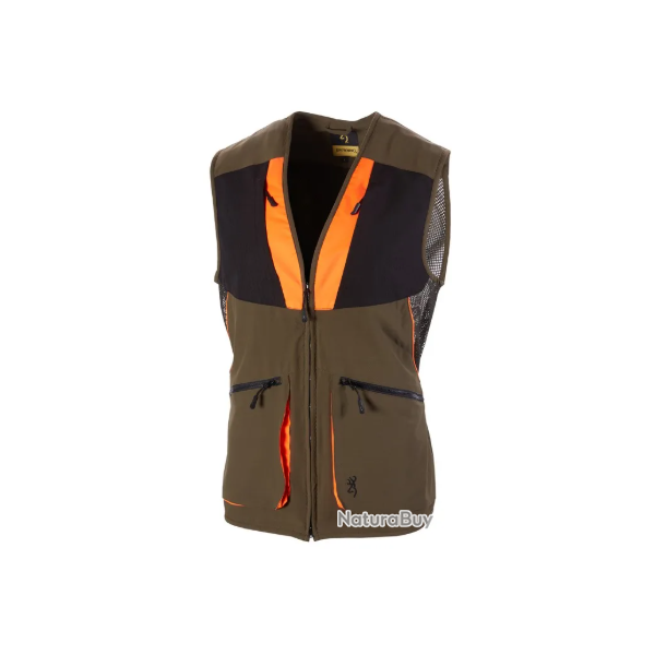 Gilet de chasse VELINO kaki BROWNING