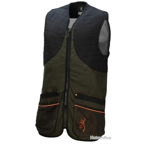 Gilet de tir ball-trap The Classic vert BROWNING-L