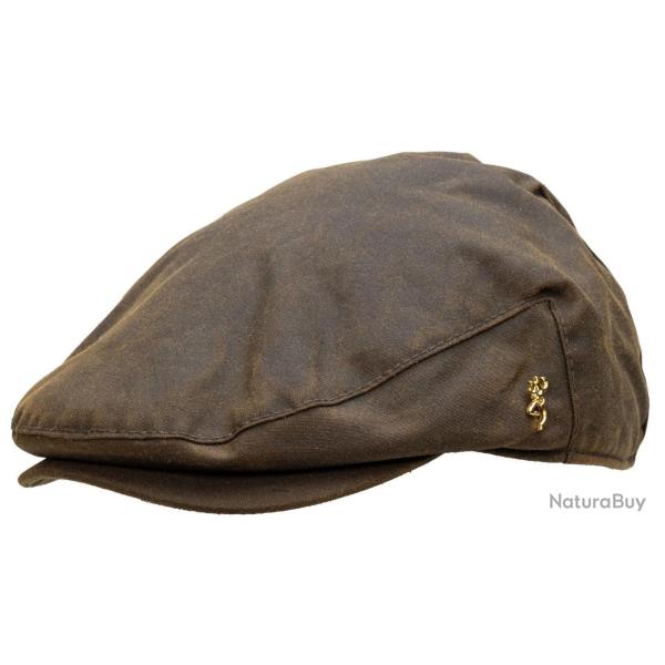 Casquette plate Balmoral Wax BROWNING -59