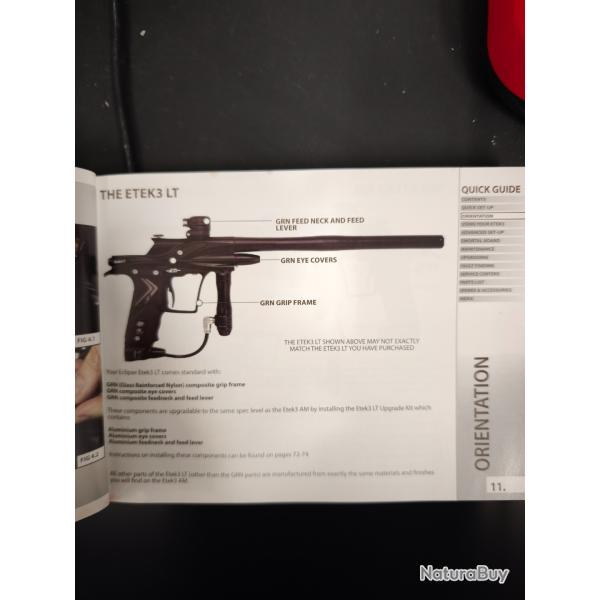 Lanceur paintball etek3