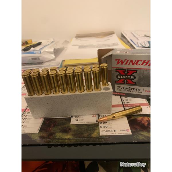 Boite winchester 7x64