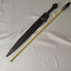 Rare Kindjal de Combat xl7 (60 cm) - Argent 84 - Provenance Ench&egrave;res (Limoges)