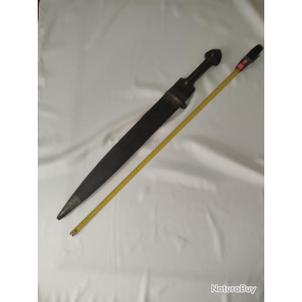 Rare Kindjal de Combat xl7 (60 cm) - Argent 84 - Provenance Ench�res (Limoges)