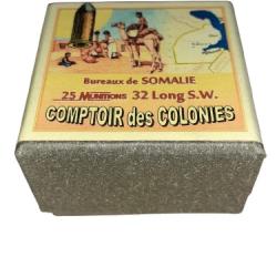 32 Long Smith & Wesson ou 32 LSW: Reproduction boite munitions (vide) CoCo 14851069
