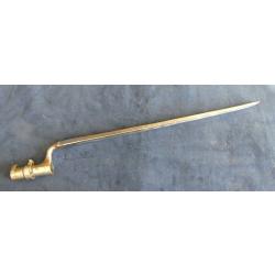 Ba&iuml;onnette pour fusil Springfield 1863