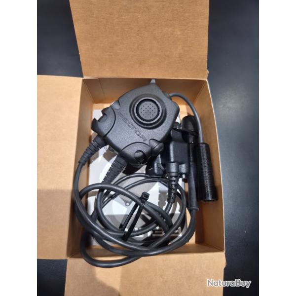 PTT Peltor double prise PR4G/Astro5000 neuf