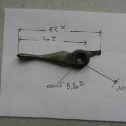 cl&eacute; de fusil de chasse &agrave; verrou