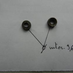 molettes &eacute;crous pour garde main fusil de chasse