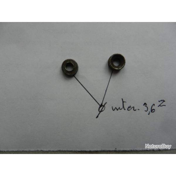 molettes �crous pour garde main fusil de chasse