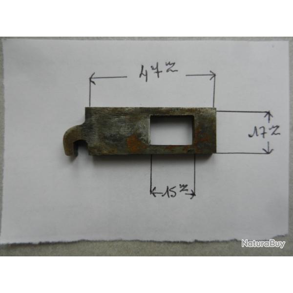 verrou horizontal pour arme ancien fusil juxtapos�