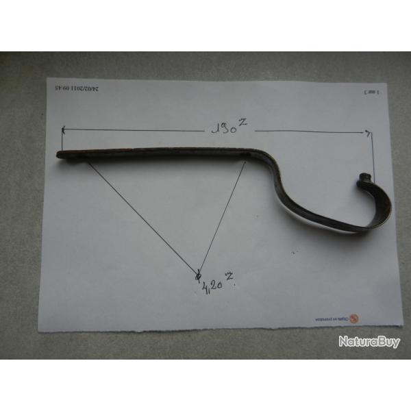 pontet de d�tente pour fusil de chasse juxtapos�