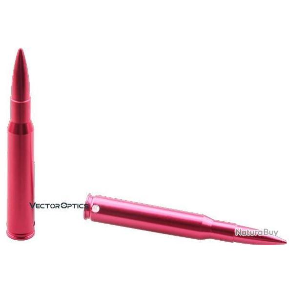 LOT 2 DOUILLES AMORTISSEUR 30-06 en alliage d'aluminium