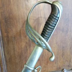 Sabre 1882 r&eacute;glementaire Entreprise A Trieulle 1890  nominatif