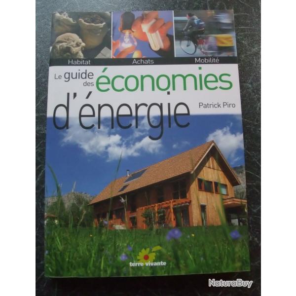 Lot de 2 livres sur les �nergies renouvelables et les �conomies d'�nergie
