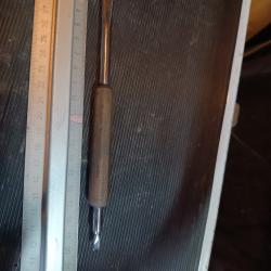 Ancien  tournevis armurier  sp&eacute;cial pour &eacute;crou a fente , &eacute;crou fendu de percuteur longuess cl&eacute;...
