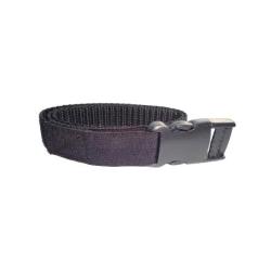 Collier pour chien nylon &eacute;lastique Num'Axes - Marron