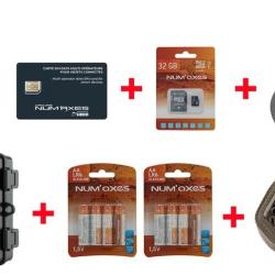 Pack pi&egrave;ge photo cellulaire Num'Axes PIE1150