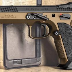 Pistolet CZ 75 TS 2 Deep Bronze calibre 9x19