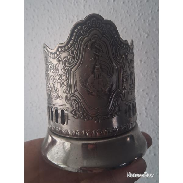 PORTE VERRE EN MAILLECHORT "KREMLIN FUS�E SPOUTNIK" CONQU�TE SPATIALE URSS CCCP 60s