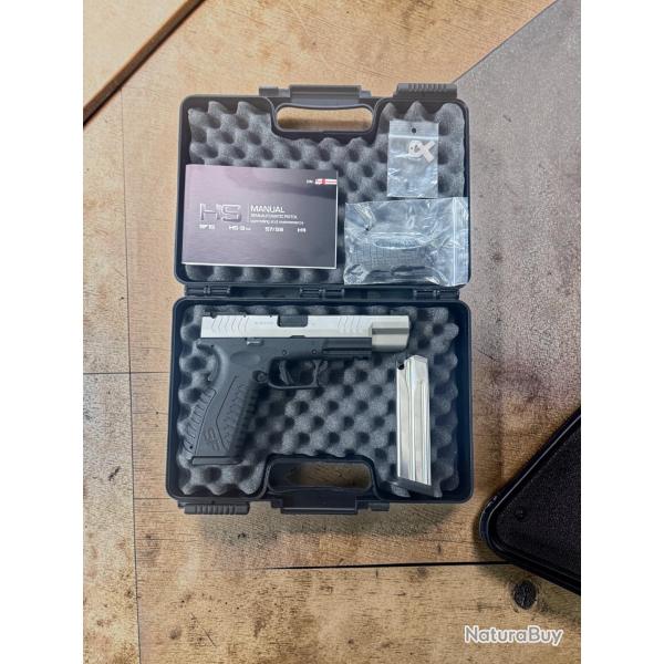 PISTOLET HS SF19 5.25 9X19 NOIR INOX