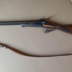 Exceptionnel fusil de chasse &agrave; broche type Lefaucheux COACH GUN