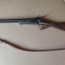 Fusil de chasse &agrave; broche type Lefaucheux COACH GUN Echange possible